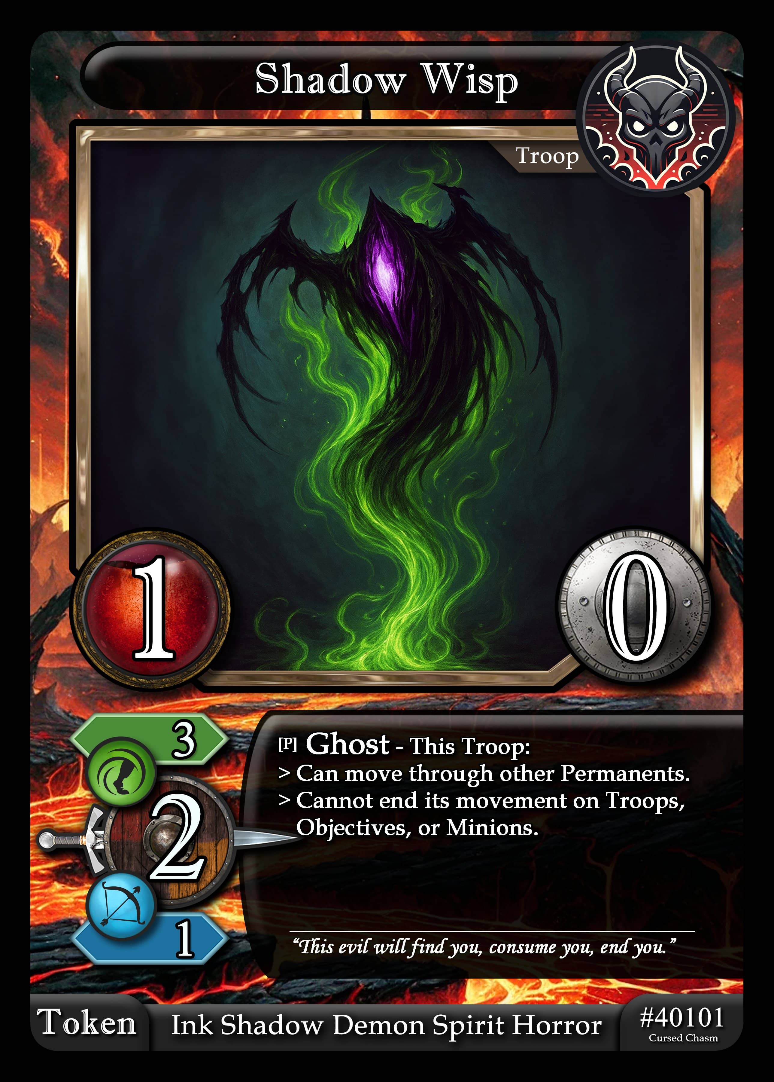 Shadow Wisp (Token)